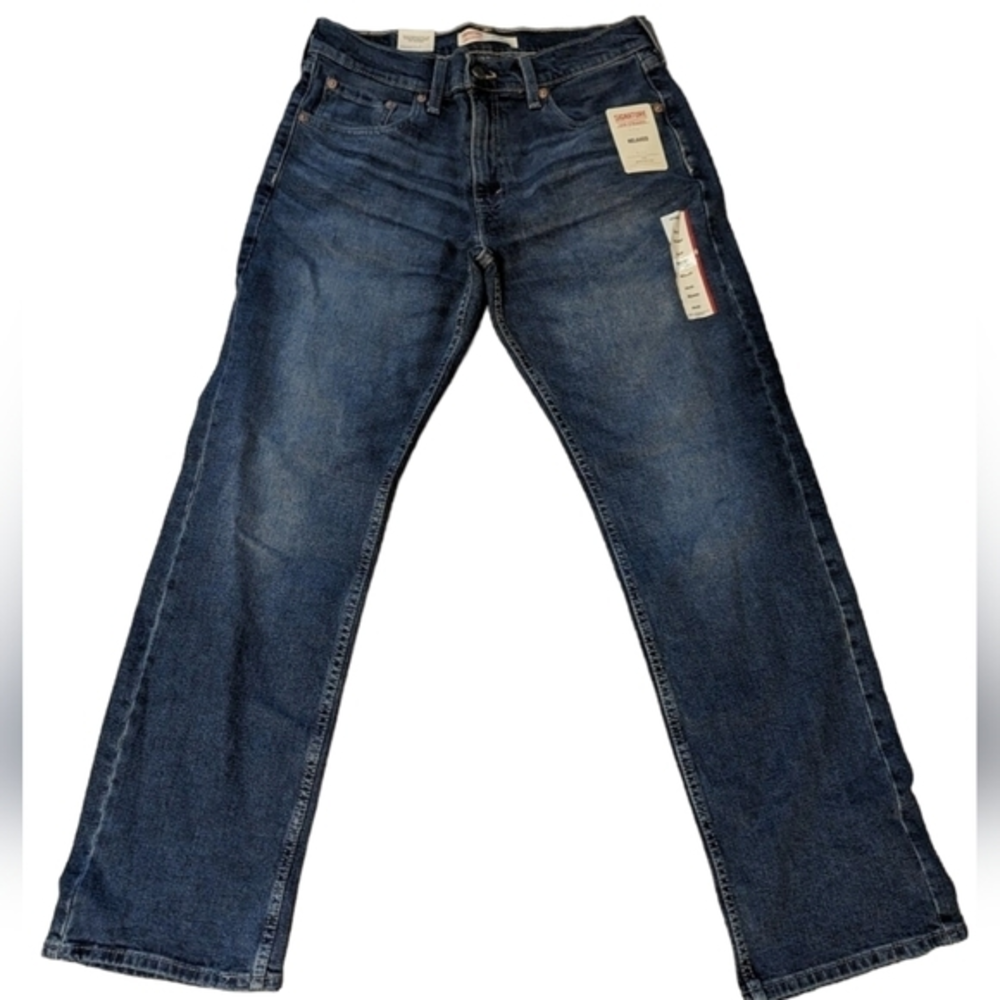 Levi Signature Relaxed Fit Jeans Men's‎ Size 30 inseam30